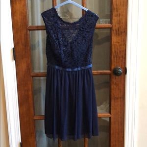 David’s Bridal- color marine